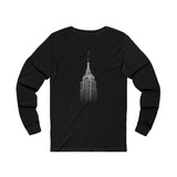 Black Womens  Long Sleeve Tee