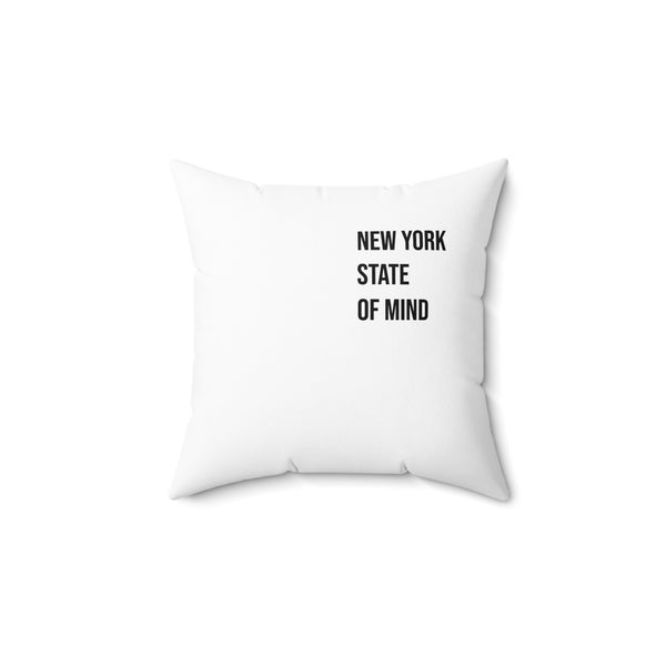 NewYorkStateofMind Minimalist Throw Pillow