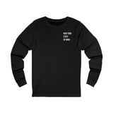 Black Womens  Long Sleeve Tee