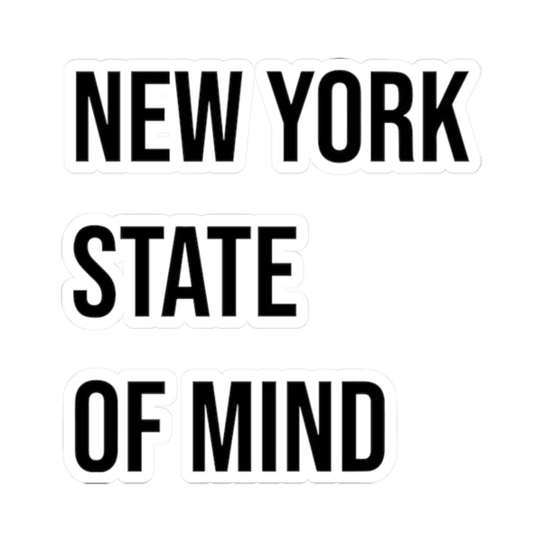 NewYorkStateofMind Classic Logo Kiss Cut Sticker