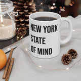 NewYorkStateofMind Statement Ceramic Coffee Mug