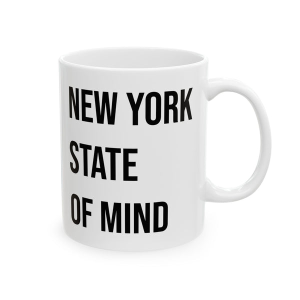 NewYorkStateofMind Statement Ceramic Coffee Mug