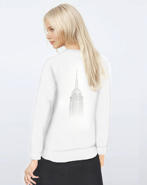 NewYorkStateofMind Empire State Tower Long Sleeve Tee